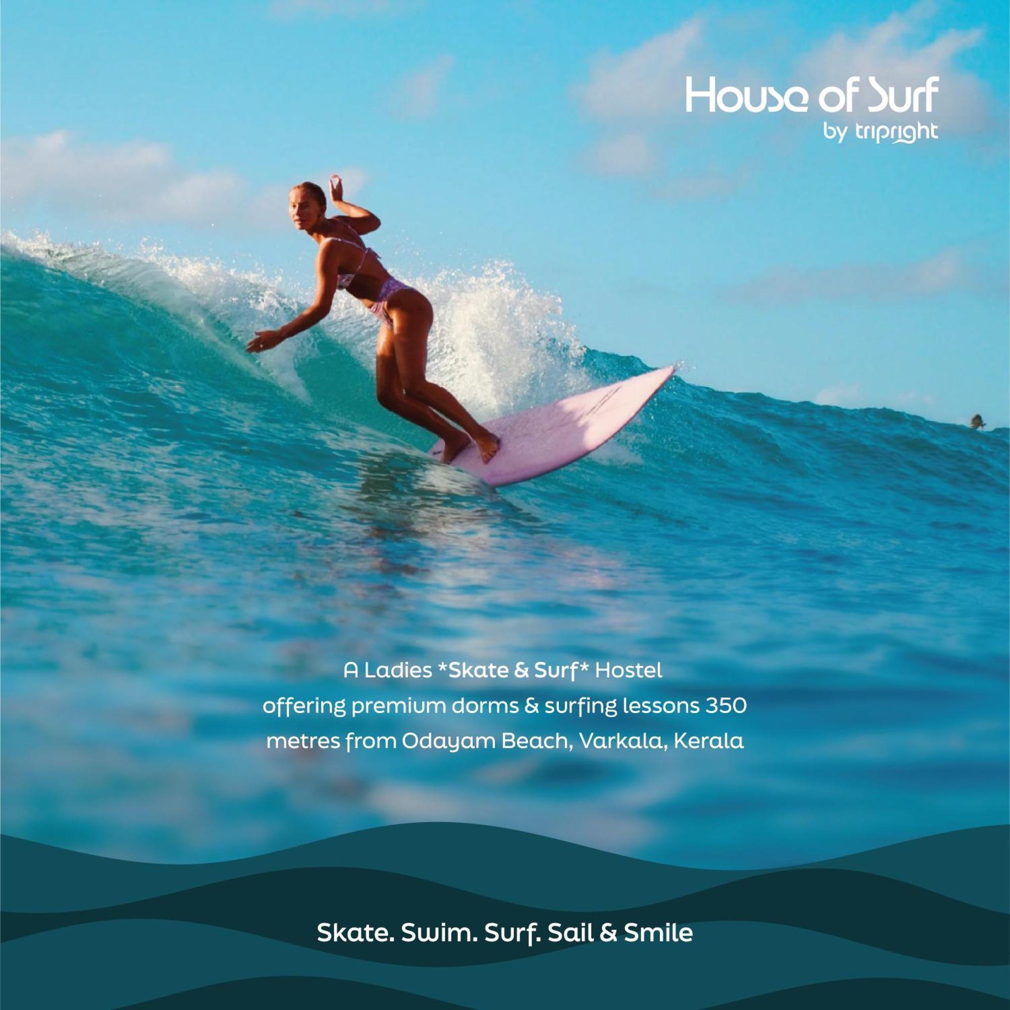 House Of Surf Hostel For Women Varkala Luaran gambar